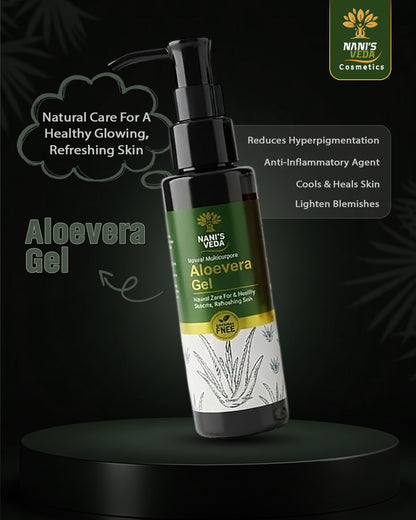Nani’s Veda Natural Multipurpose Aloe Vera Gel – 100 ml