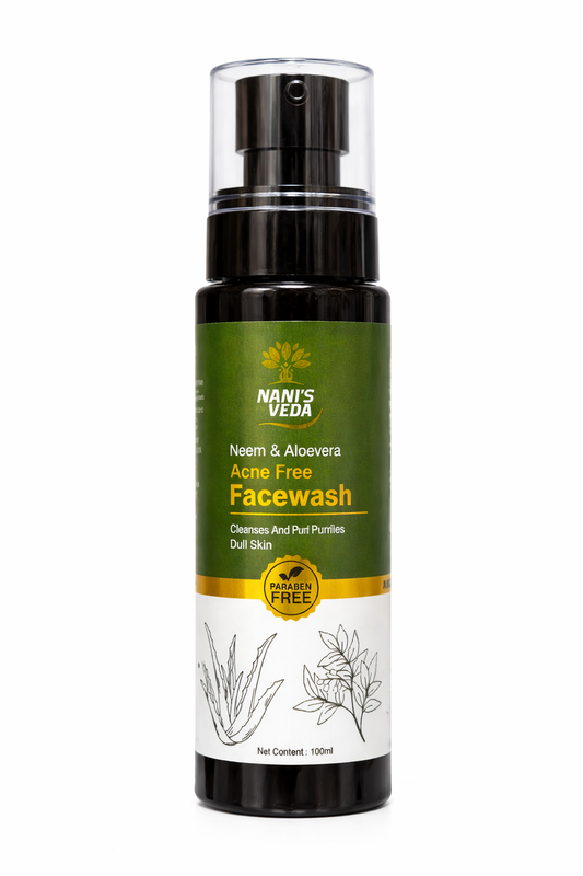 Nani’s Veda Neem & Aloe Vera Acne Free Facewash – 100 ml