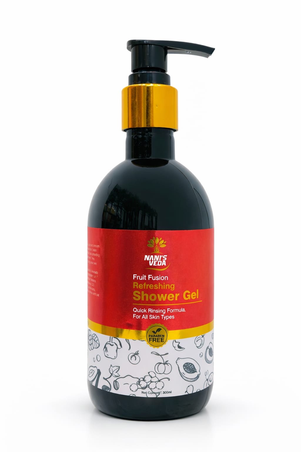 Nani’s Veda Fruit Fusion Refreshing Shower Gel – 300 ml