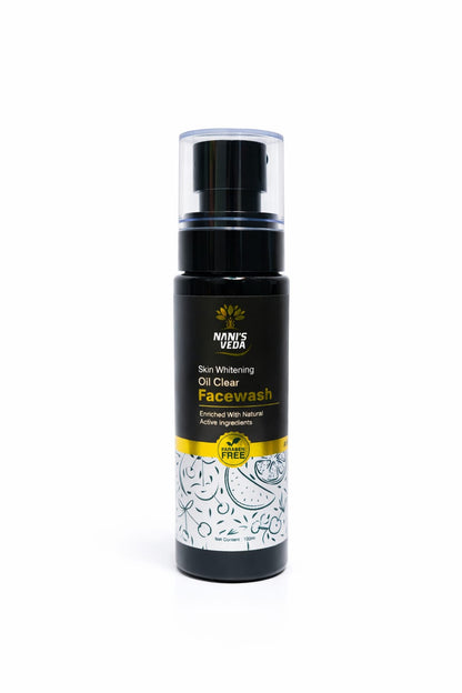 Nani’s Veda Skin Brightening Oil Clear Facewash – 100 ml