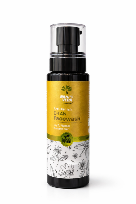 Nani’s Veda Anti-Blemish D-Tan Facewash – 100 ml
